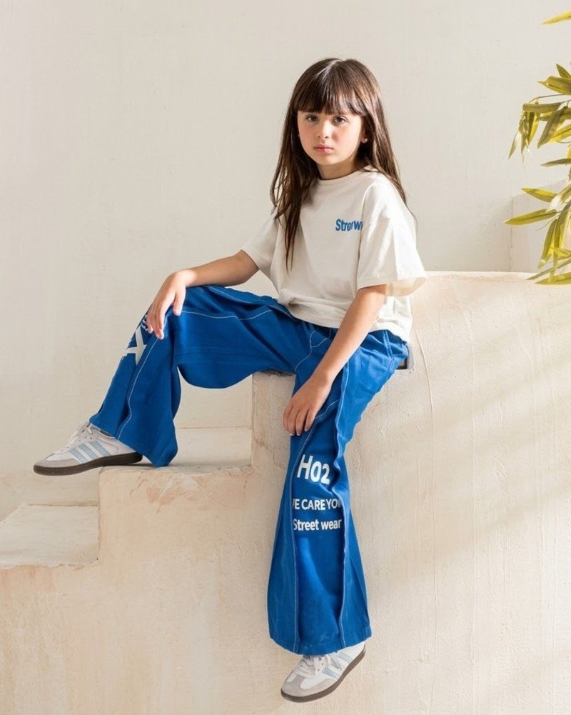 Kids Navy Blue NYC Athletic Graphic Tee – Premium Soft Cotton